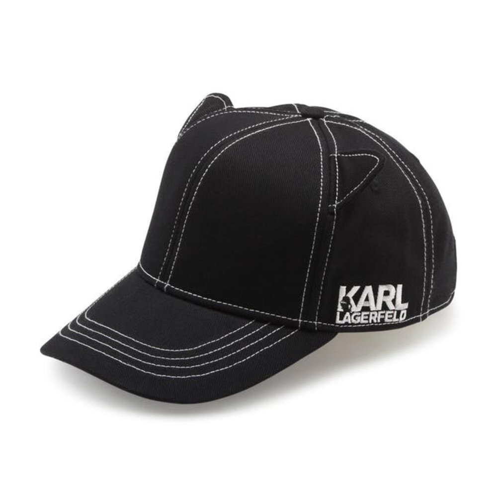 Karl Lagerfeld Cat Ear Baseball Hat